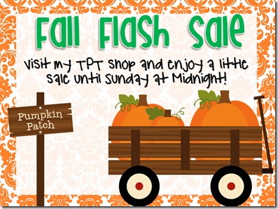 Fall sale